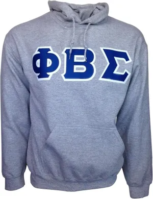 Phi Beta Sigma Hooded Sweatshirt (XX-Large, Oxford)