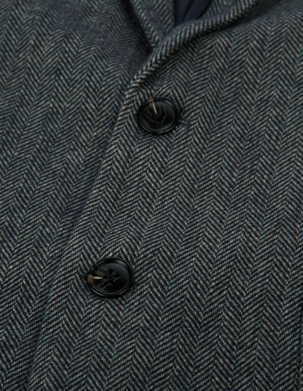 PJ PAUL JONES Men's Herringbone Tweed Blazer British Wool Blend Sport Coat Jacket
