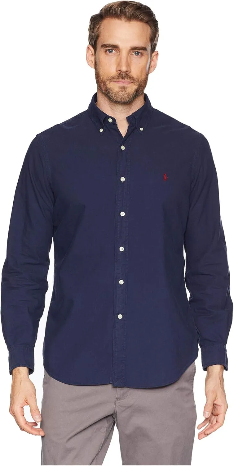POLO RALPH LAUREN Men's Classic Fit Garment-Dyed Oxford Shirt