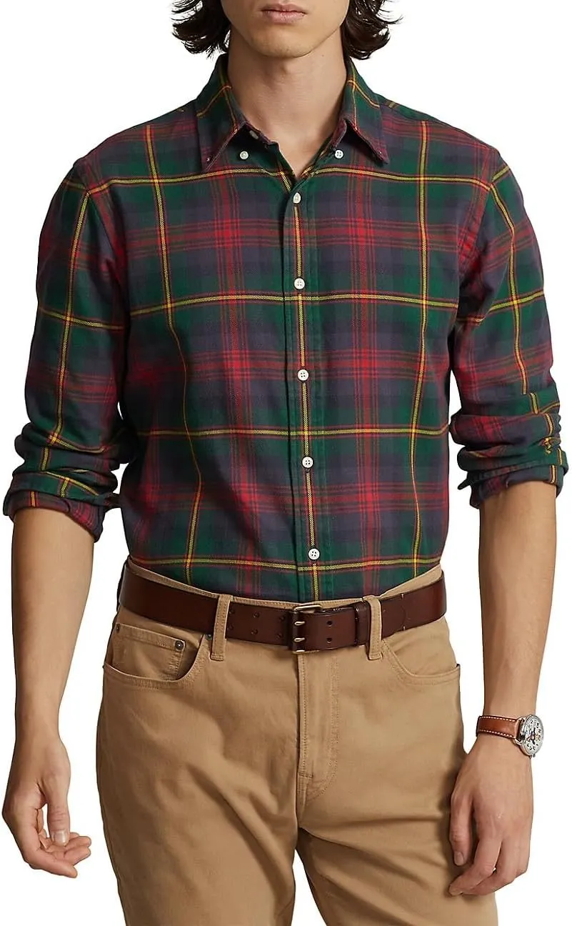 POLO RALPH LAUREN Mens Classic Long Sleeve Oxford Shirt