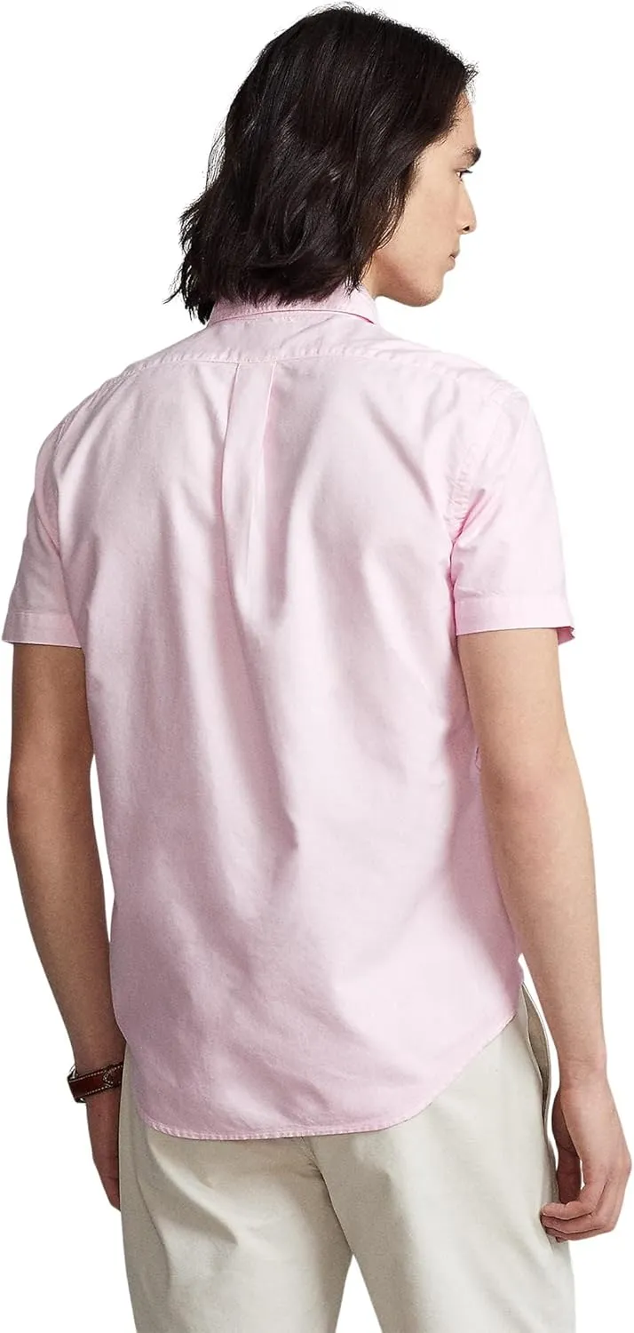 Polo Ralph Lauren Men's Oxford Short Sleeve Sport Shirt