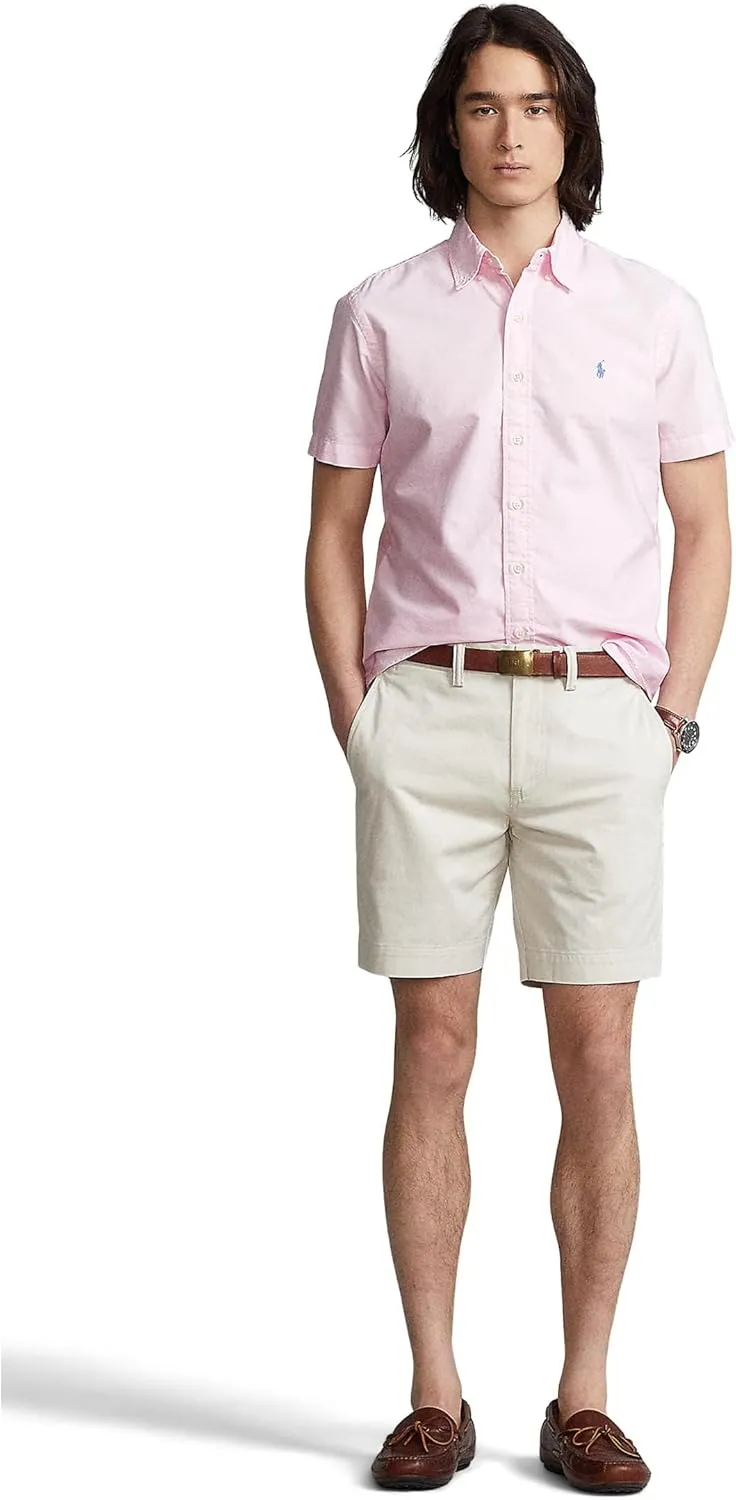 Polo Ralph Lauren Men's Oxford Short Sleeve Sport Shirt