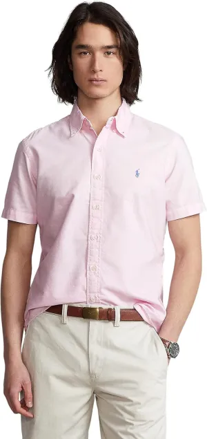 Polo Ralph Lauren Men's Oxford Short Sleeve Sport Shirt