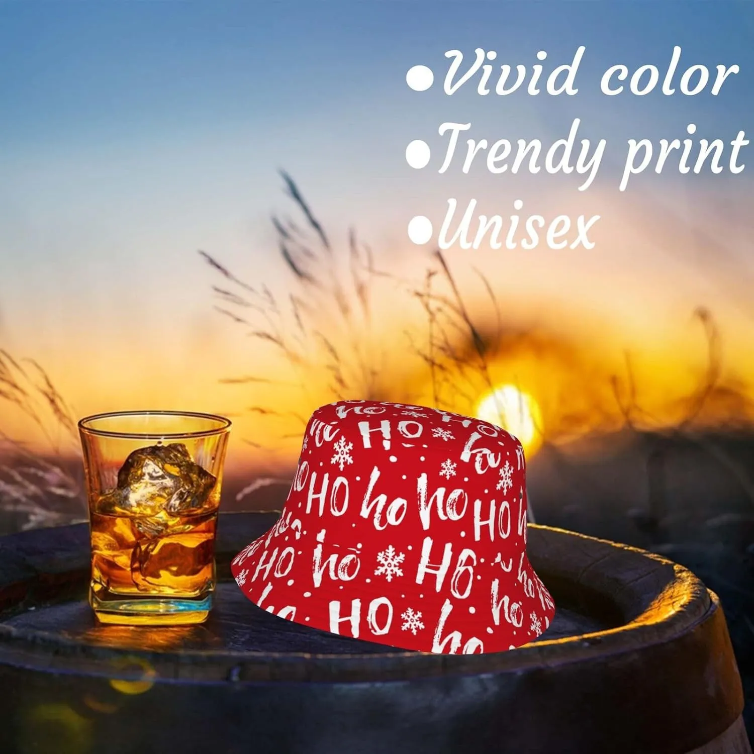 Psychedelic Bucket Hat Fisherman Cap for Women Men, Trippy Art Casual Travel Beach Sun Hats for Summer