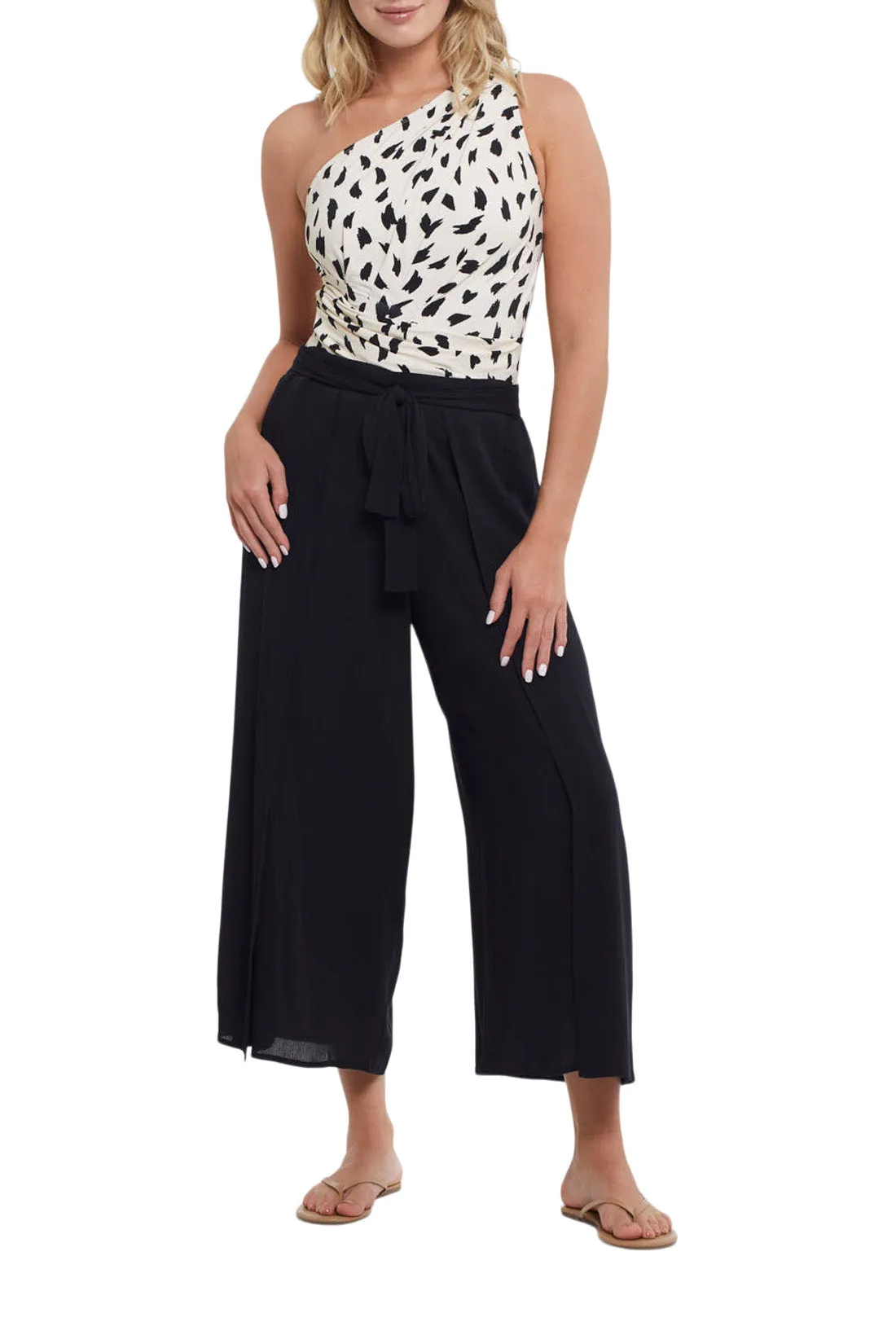 Pull-On Cover-Up Capri
