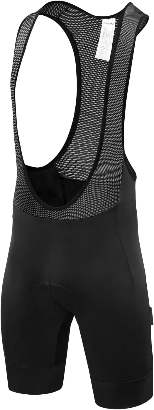 qualidyne Men's Cycling Bib Shorts 4D Padded Biking Bib Pants Biking Bicycle Shorts