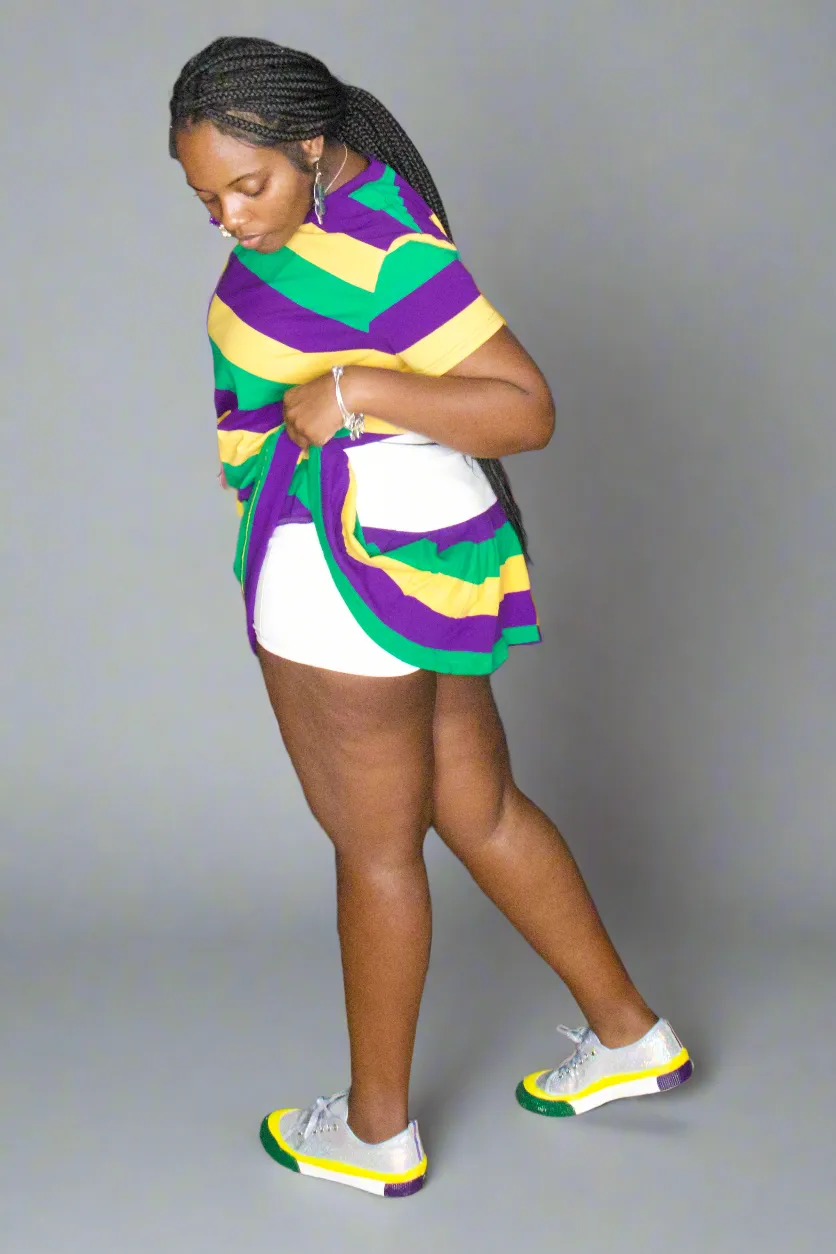 "Mystical Mardi Gras Tutu Skorts for Adults: Embrace the Festive Flair"