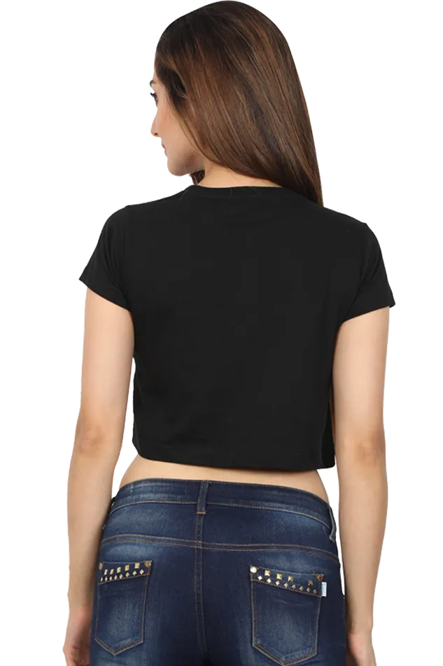Radiate Positivity – Keep the Sunny Side Up Graphic Crop Top