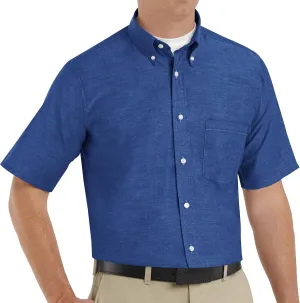 Red Kap Men's Short Sleeve Executive Oxford Dress Shirt