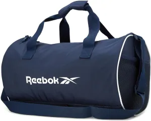 Reebok Duffle Bag  Gym Bag for Women & Men, Carry On and Overnight Duffle for Travel & Fitness, Size Small, Kellan II Blue