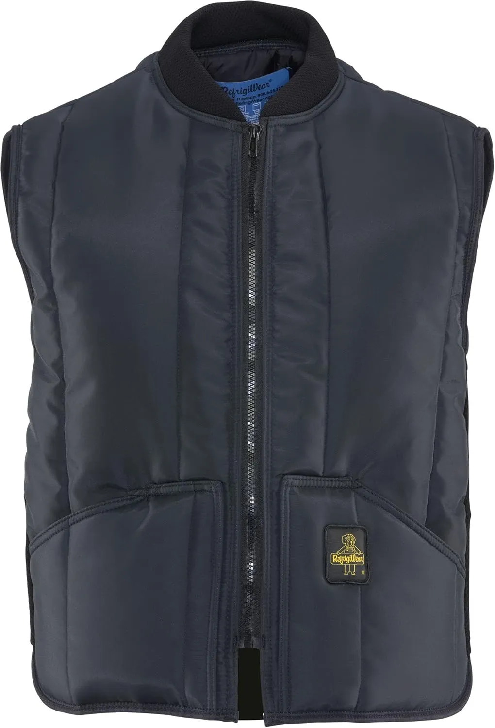 RefrigiWear Iron-Tuff Water-Resistant Insulated Vest, Comfort Rating of -50F