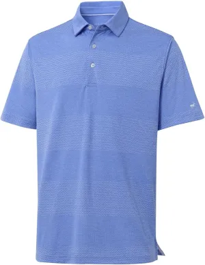 Rouen Golf Shirts for Men Dry Fit Short Sleeve Performance Moisture Wicking Casual Texture Heather Jacquard Mens Polo Shirts