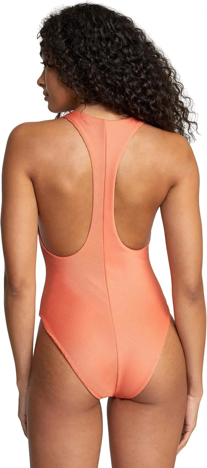 RVCA Women's Standard Medium One Piece Swimsuit