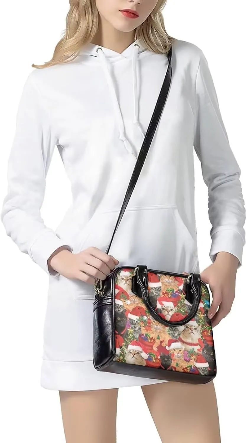 Saddle Bag Shoulder Bag, Durable Water Resistant Adjustable Crossbody Top Handle Handbag for Travel