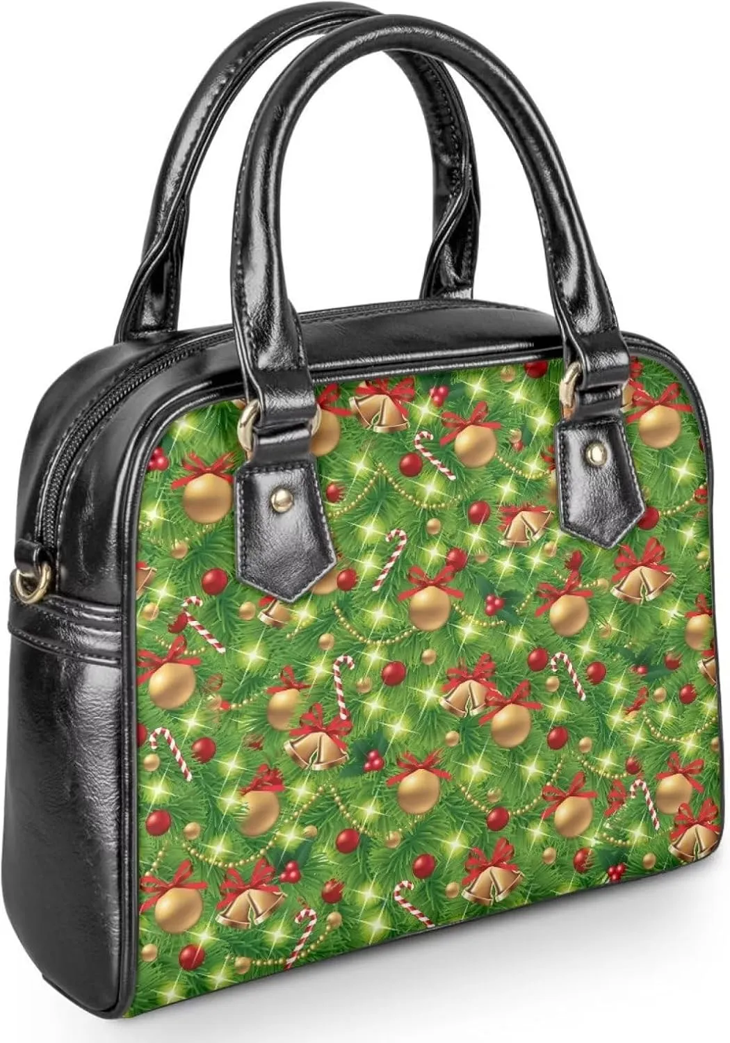 Saddle Bag Shoulder Bag, Durable Water Resistant Adjustable Crossbody Top Handle Handbag for Travel