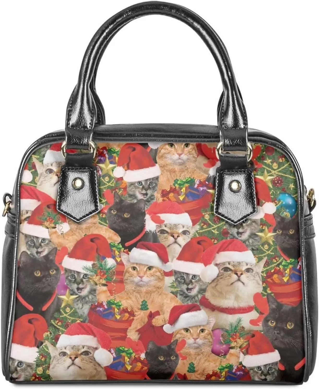 Saddle Bag Shoulder Bag, Durable Water Resistant Adjustable Crossbody Top Handle Handbag for Travel
