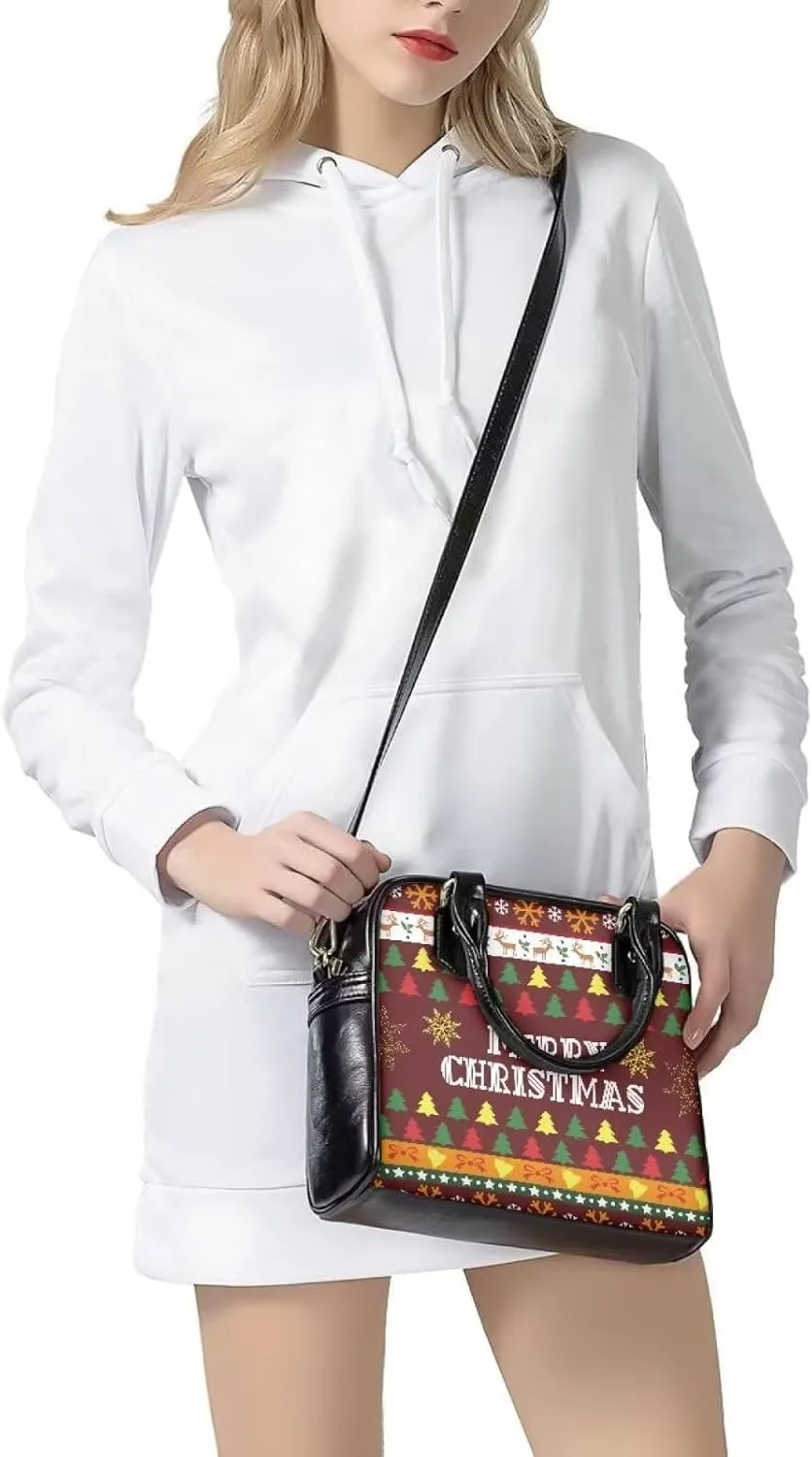 Saddle Bag Shoulder Bag, Durable Water Resistant Adjustable Crossbody Top Handle Handbag for Travel