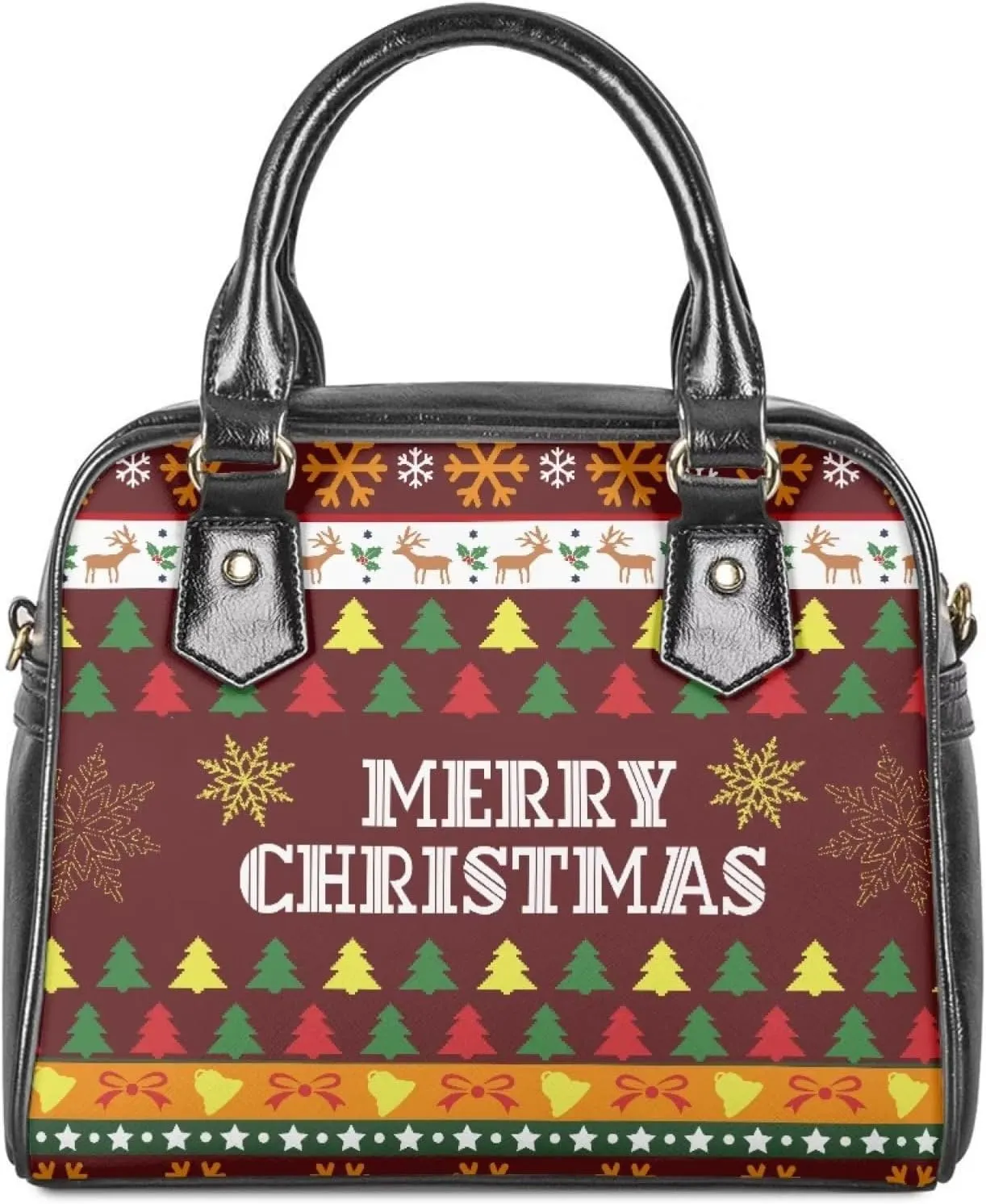 Saddle Bag Shoulder Bag, Durable Water Resistant Adjustable Crossbody Top Handle Handbag for Travel