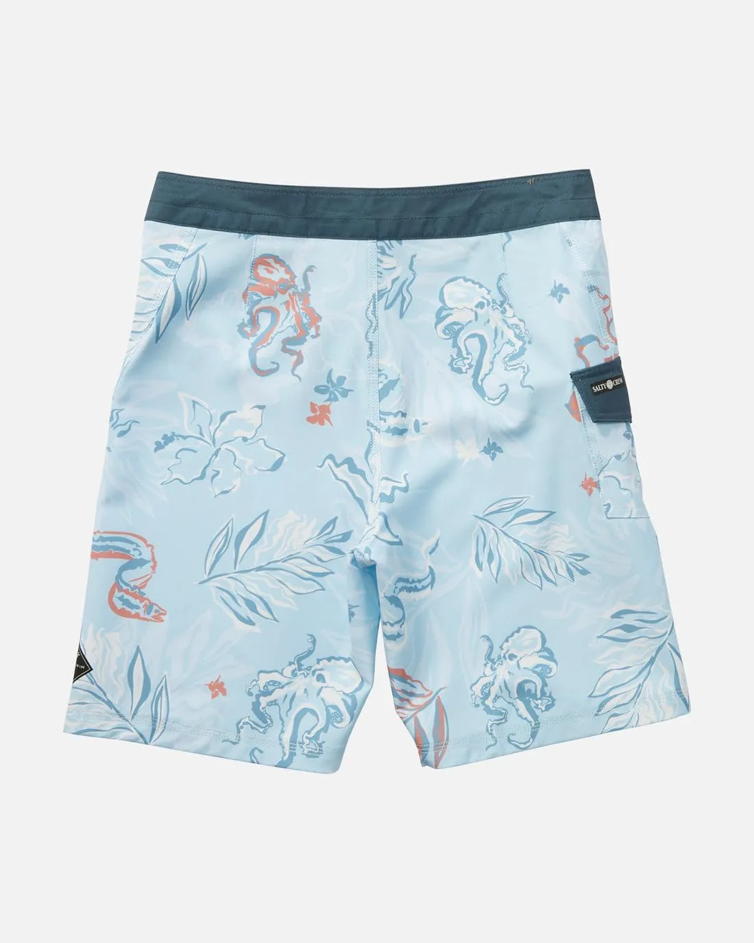 Salty Crew Boy's Lowtide Boardshorts  Quick-Dry Youth Swim Trunks with Stretch Fabric for Surf, Beach & Pool