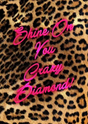 Shine On You Crazy Diamond Leopard Print