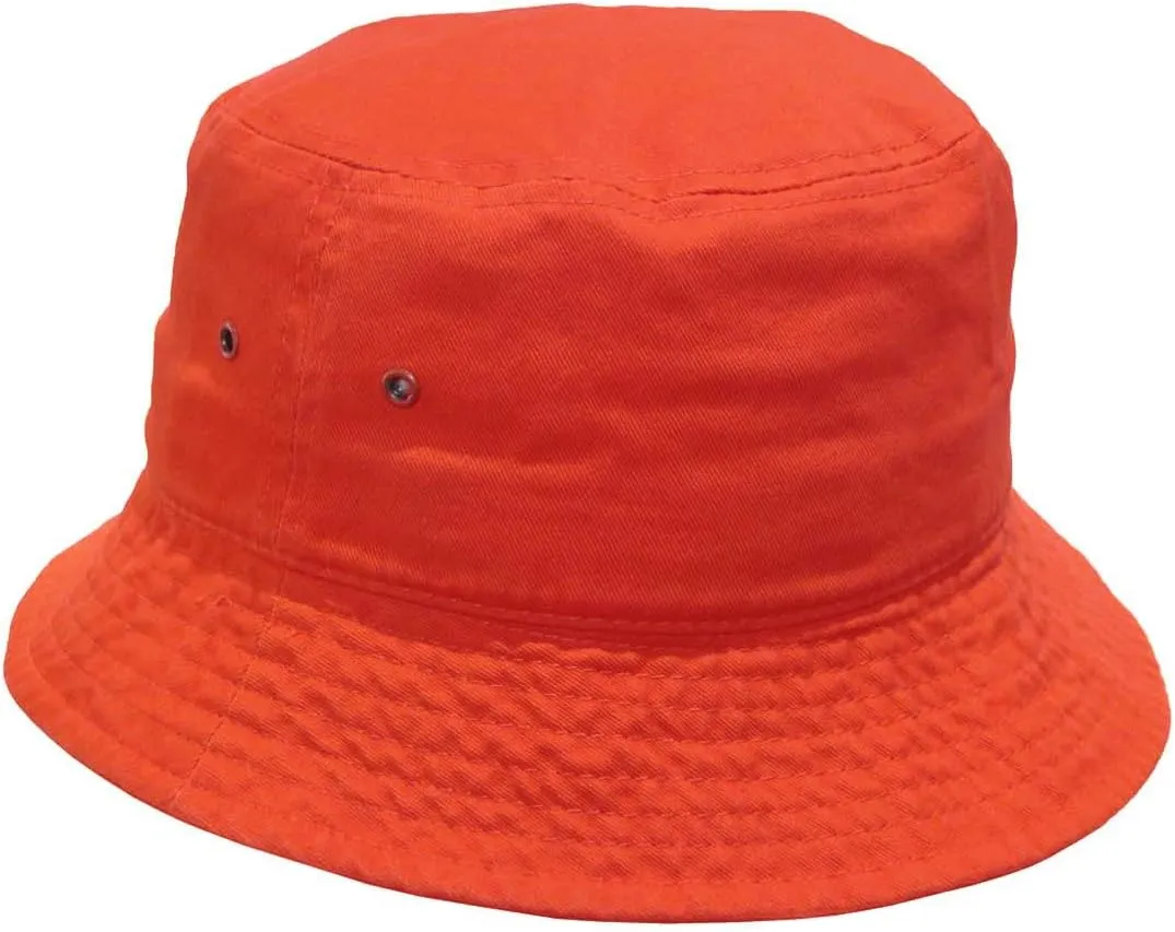 Short Brim Visor Cotton Bucket Sun Hat