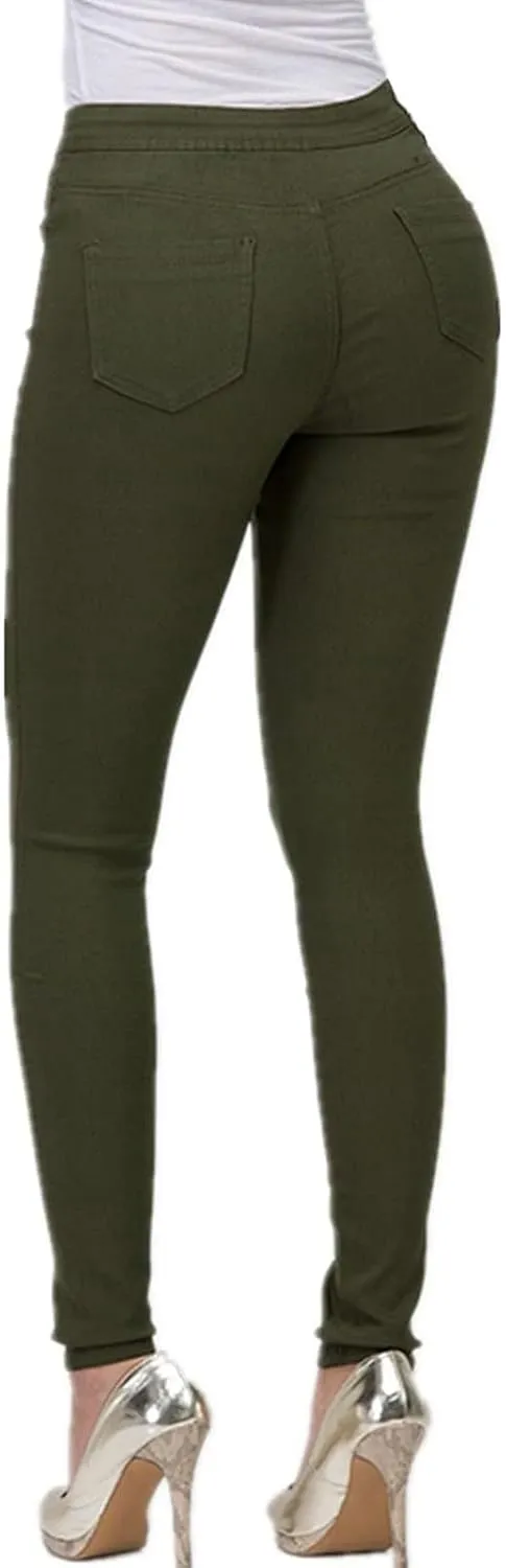 Skinny Jeans Women Black Stretchy Denim Slim Casual Pants Travel Work Outfits High Waisted Fall Winter Streetwear