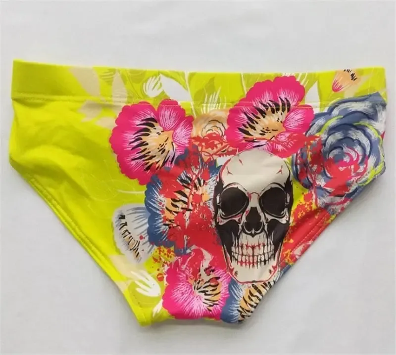 Skull Swim Brief