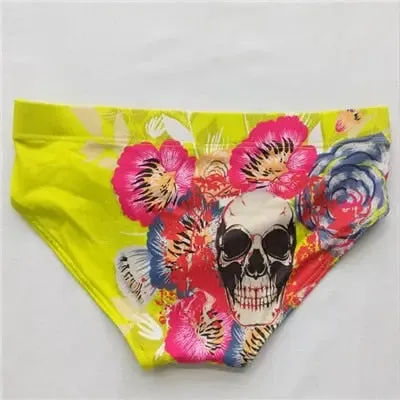 Skull Swim Brief