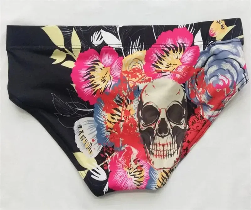 Skull Swim Brief