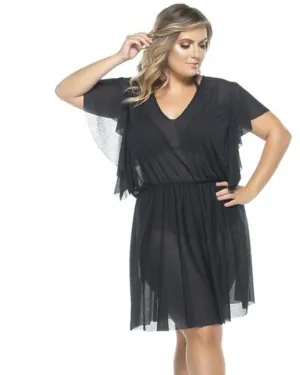 Sleeved Dress | Black Devour