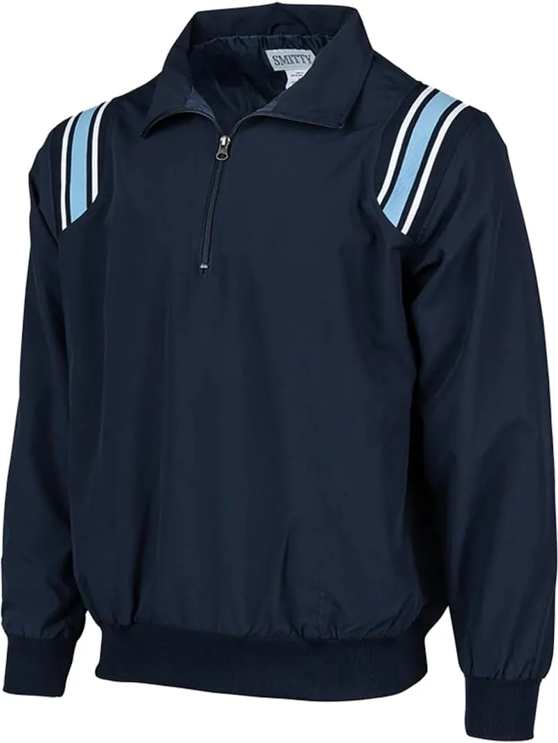 Smitty | BBS-320 | Major League Style | Baseball Water Resistant Microfiber Shell Pullover Umpire Jacket