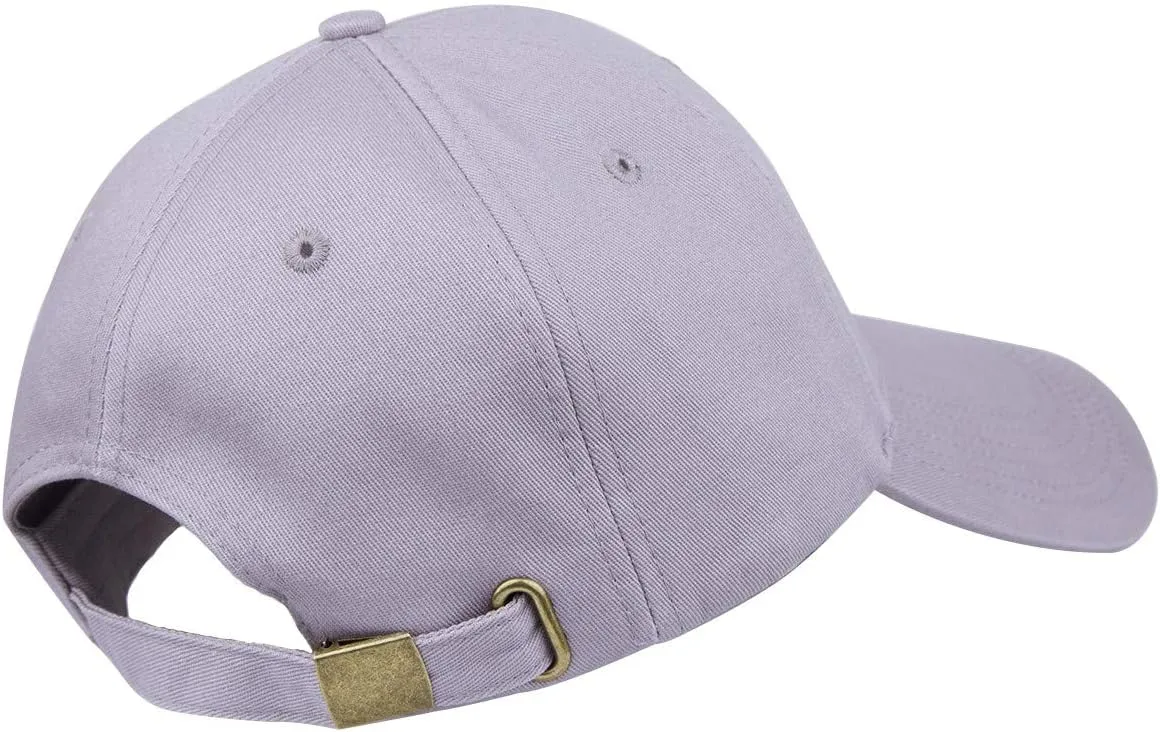 Sportmusies Ajustable Extra Long Bill Baseball Cap Men Women 100% Cotton Visor Hat