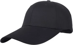 Sportmusies Ajustable Extra Long Bill Baseball Cap Men Women 100% Cotton Visor Hat