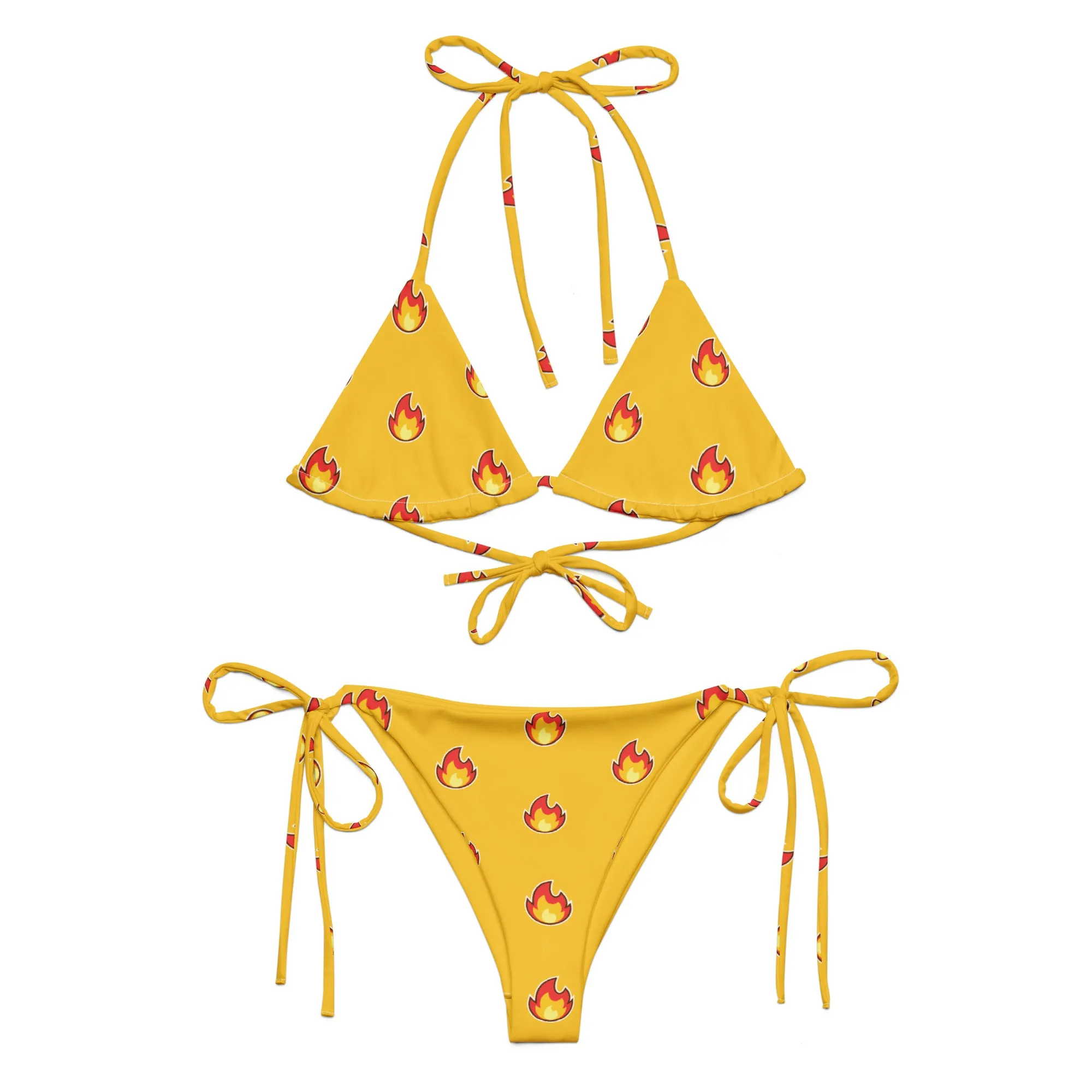 String Bikini (Glamourange Women Swimwear By Patterns - 0040 Model)