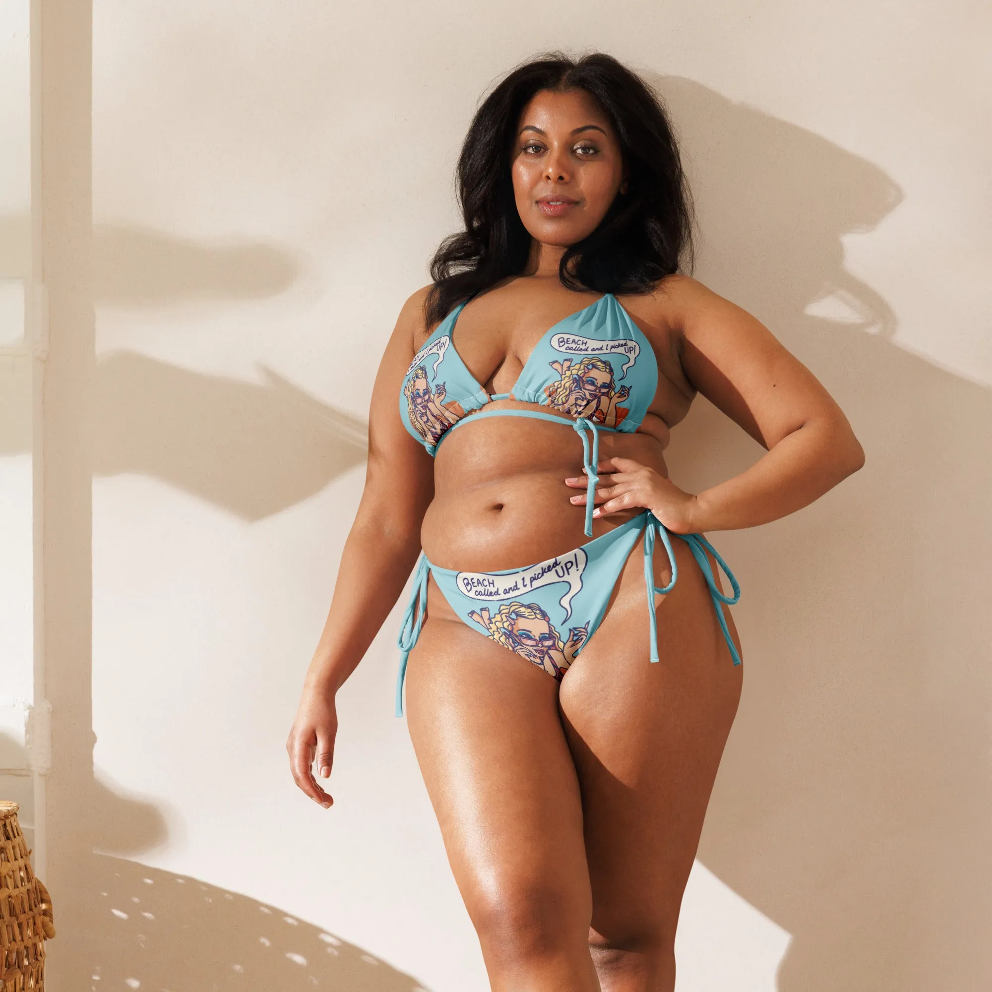 String Bikini (Glamourange Women Swimwear By Patterns - 0047 Model)