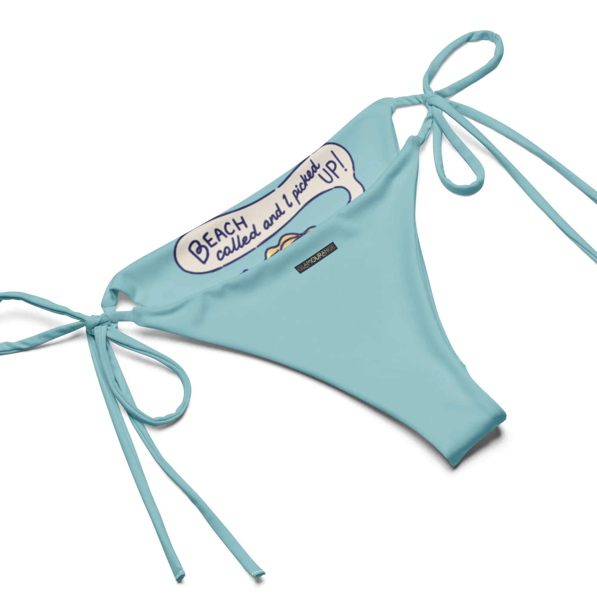 String Bikini (Glamourange Women Swimwear By Patterns - 0047 Model)