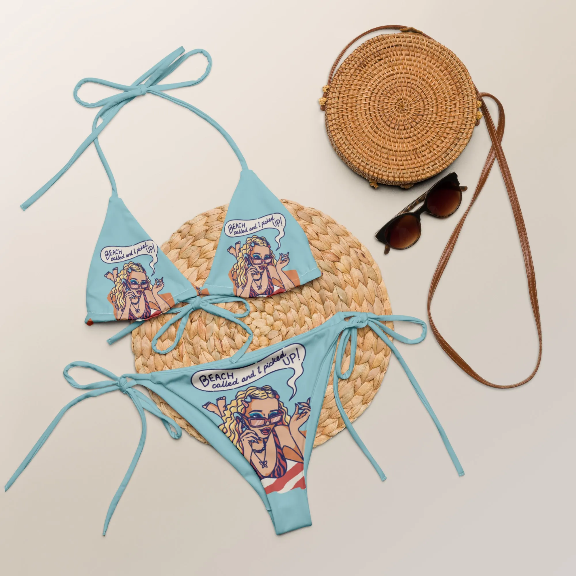 String Bikini (Glamourange Women Swimwear By Patterns - 0047 Model)