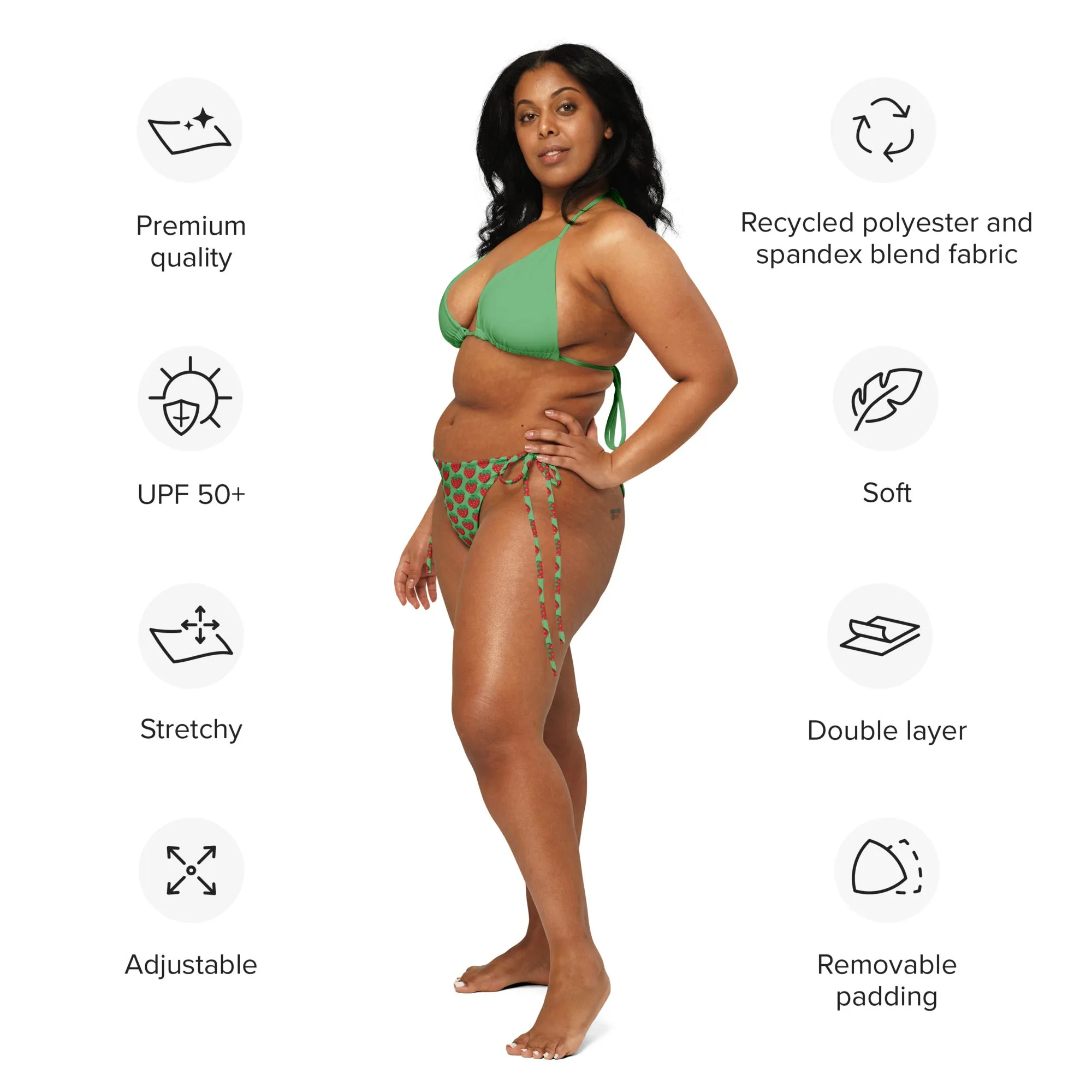 String Bikini (Glamourange Women Swimwear By Patterns - 006 Model)