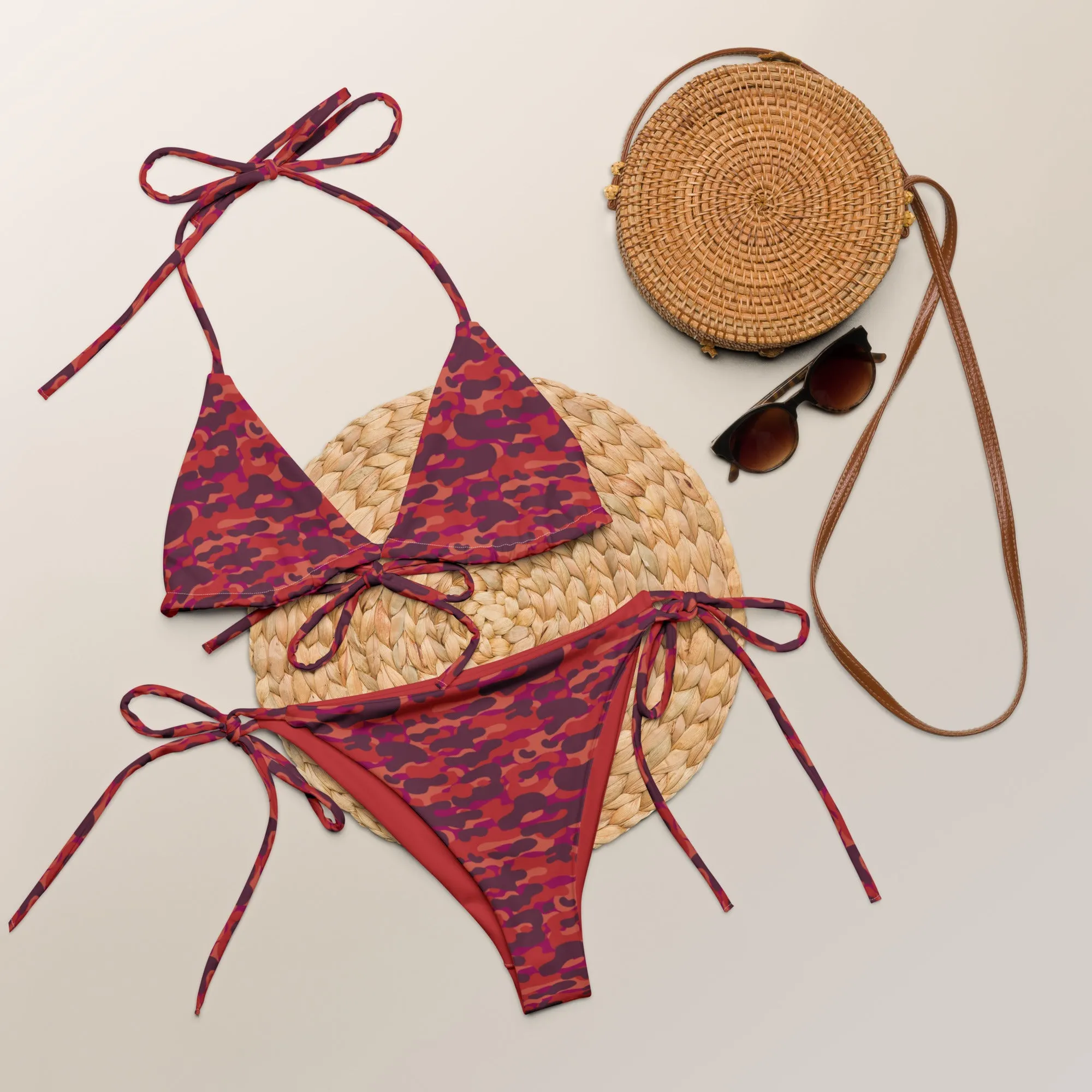 String Bikini (Glamourange Women Swimwear By Patterns - 0063 Model)