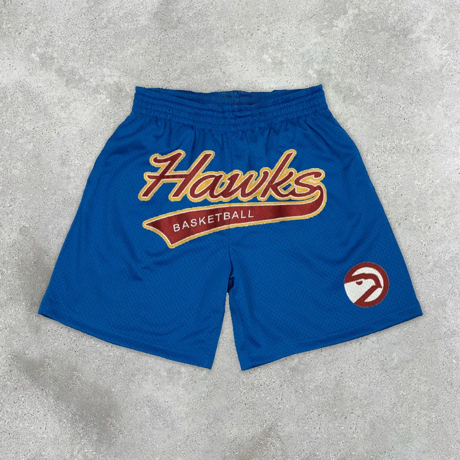 Stylish Print Sporty Loose Comfortable Training Shorts