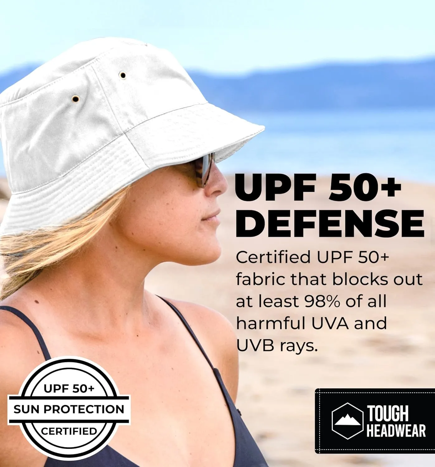 Summer Bucket Hat for Women - Fisherman Hat - Beach Bucket Hats for Men - Women's Summer Hat - Bucket Sun Hats for Protection