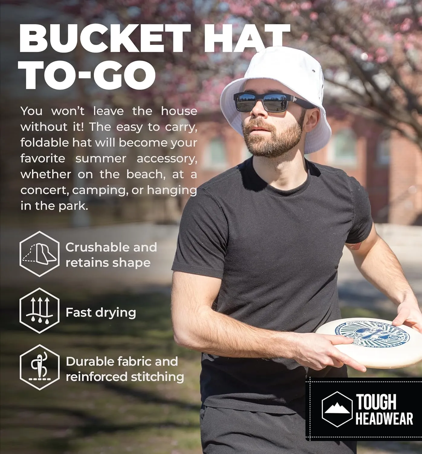 Summer Bucket Hat for Women - Fisherman Hat - Beach Bucket Hats for Men - Women's Summer Hat - Bucket Sun Hats for Protection