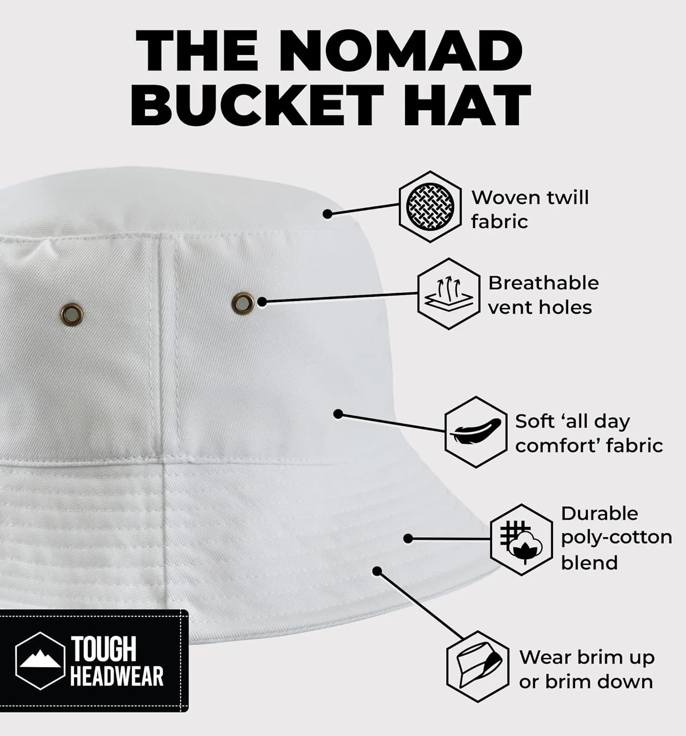 Summer Bucket Hat for Women - Fisherman Hat - Beach Bucket Hats for Men - Women's Summer Hat - Bucket Sun Hats for Protection