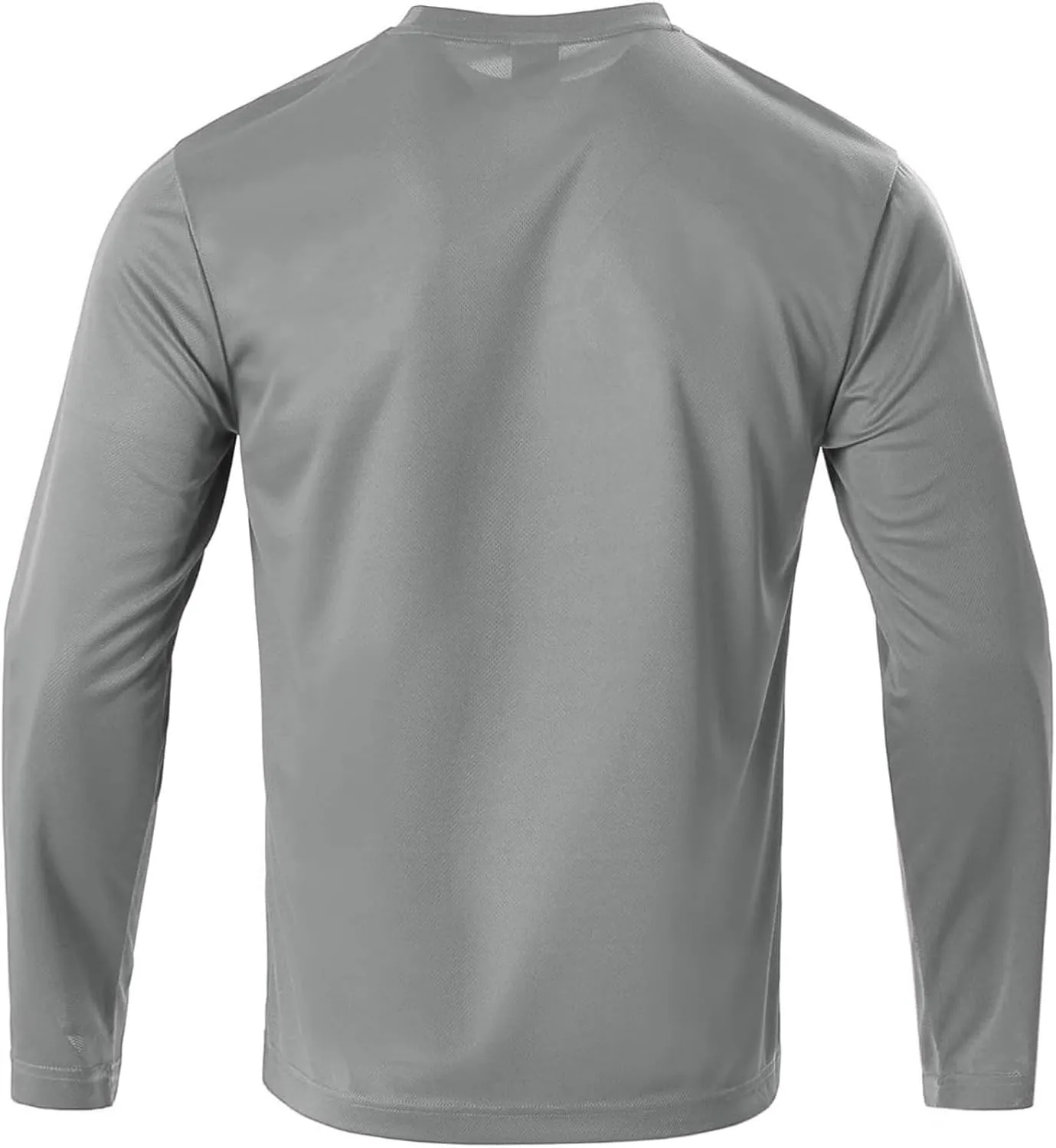 TanBridge 3-5 Pack Long Sleeve Shirts for Men Sun Protection Athletic Gym Workout Shirts for Running T-Shirt