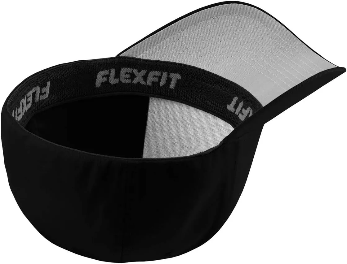 The Blackout American Flag 6277 Flex Fitted Baseball Cap - Custom Embroidered Black USA Flag Flex-Fitted Baseball hat