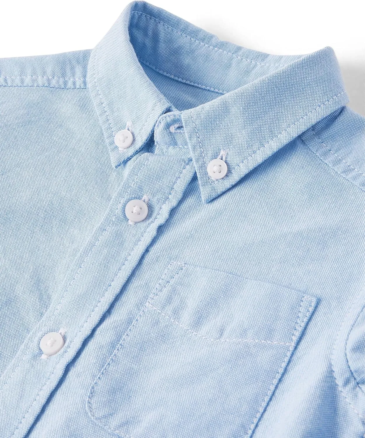 The Children's Place Boys' Long Sleeve Oxford Button Down Shirt