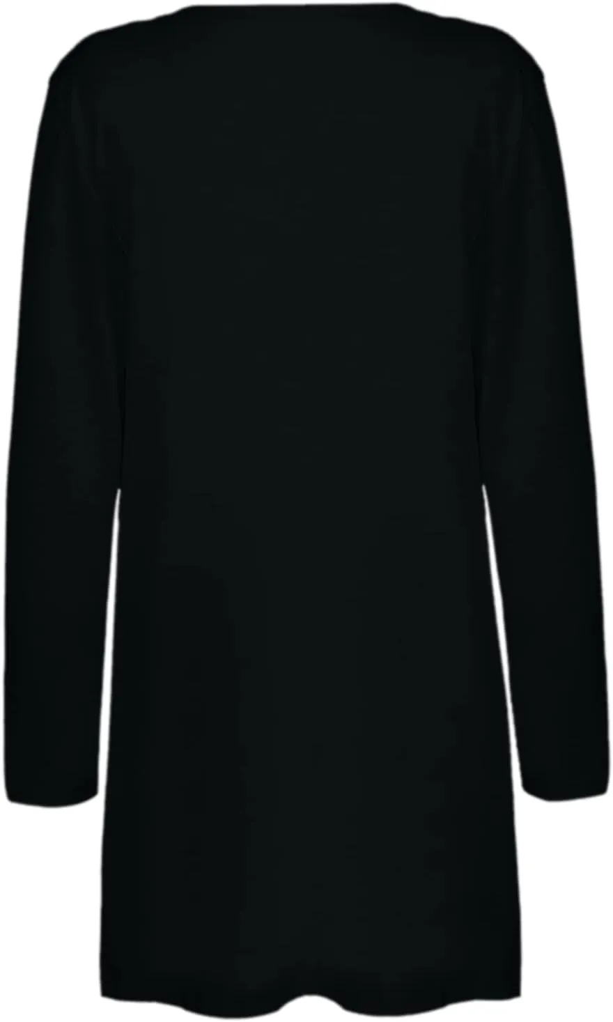 Thin Sweater Cardigan Long V-Neck Womens Ladies Sleeve Pockets Coat Solid Outerwear Light Weight Summer Sweaters