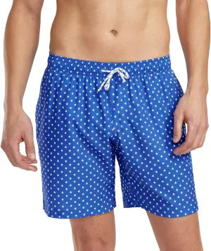 Tipsy Elves Men's USA Swimming Trunks 7'' Inseam 4 Way Stretch Fabric w/Mesh Liner Swim Trunks for Men Bathing Suit