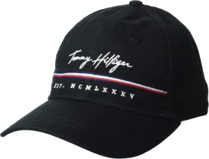 Tommy Hilfiger Men's Signature Adjustable Baseball Cap