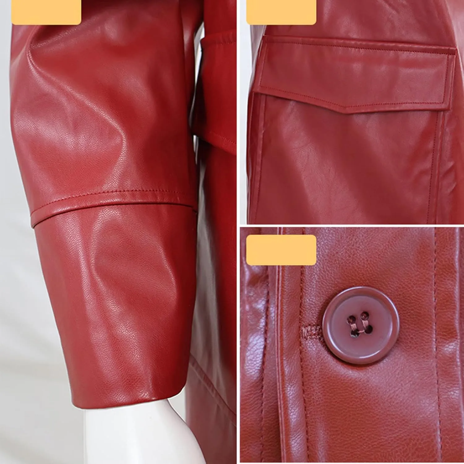 Tyler Durden Jacket Mens Faux Leather Coat with Sunglasses Halloween Halloween Fight Club Costume